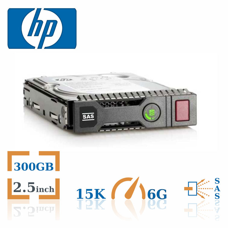 300GB 15K SAS 2.5" HDD DP 6G HP P/N: 627114-002