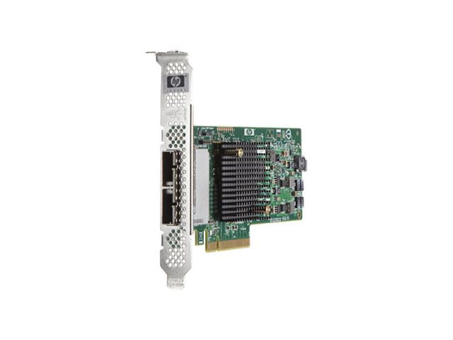 HP H221 6gb/s 8channel Pci-e 2.0 X8 Sas Host Bus Adapter For G8, P/N: 638836-001