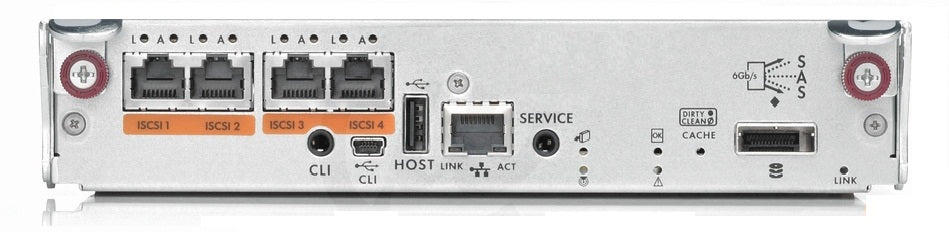 HP StorageWorks P2000 G3 Controller 1GB iSCSI 629074-001