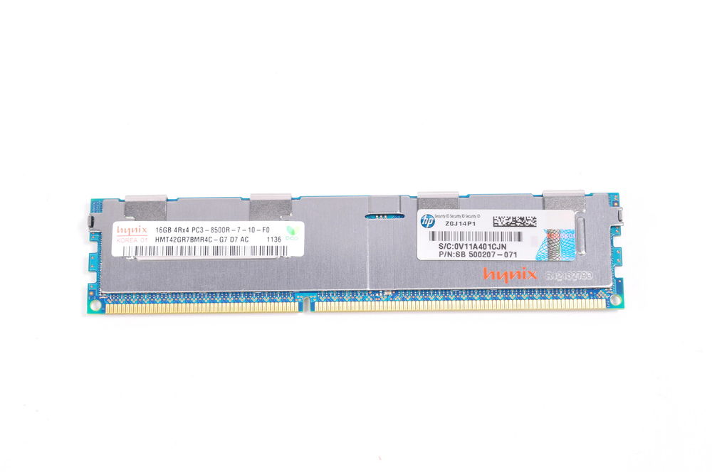 Memory Hynix HP 16GB 4Rx4 PC3-8500R DDR3-1066 ECC HMT42GR7BMR4C-G7