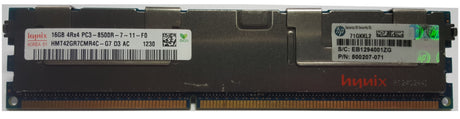 Hynix HP 16GB 4Rx4 PC3-8500R DDR3 HMT42GR7CMR4C-G7