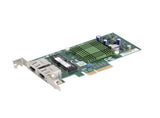 Dual Port, PCI-E, LP + FP, Supermicro AOC-SG-I2 Add-on Card