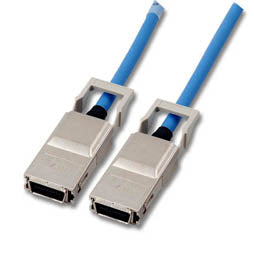 Foxconn Local Connection Cx4 Infiniband SAS Cable SFF-8470 SFF-8470 (External SAS to External SAS) 0.5m Latch Connector P/N: 3C17776