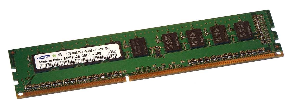 Memory Samsung 1GB 1Rx8 PC3-8500E DDR3-1066 ECC M391B2873EH1-CF8