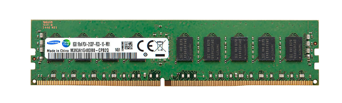 8GB 1Rx4 PC4-2133P Samsung M393A1G40DB0-CPB2Q