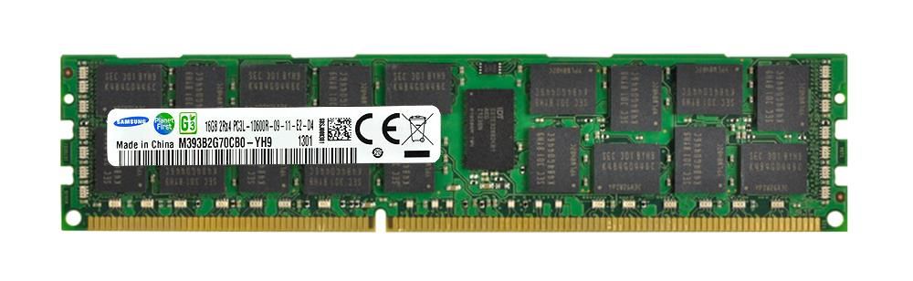 16GB 2Rx4 PC3L-10600R Low Voltage Samsung M393B2G70CB0-YH9