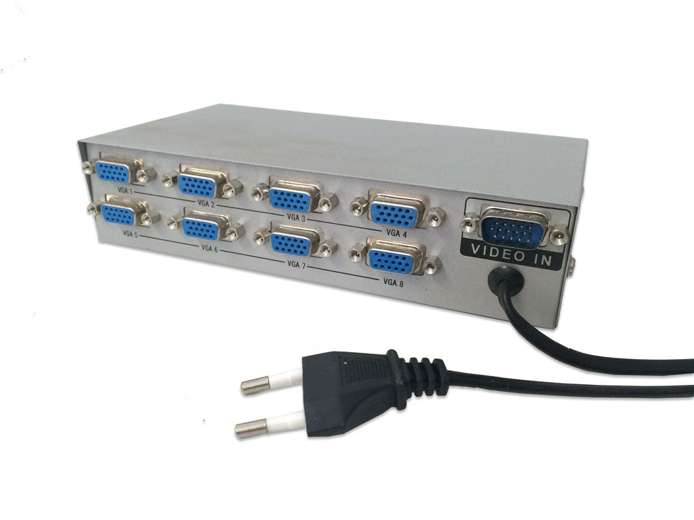 MaiTuo MT-1308, 8 Port VGA Splitter 130MHz