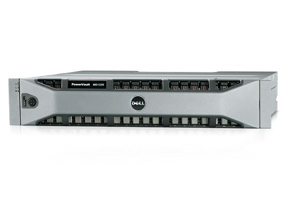 PowerVault MD3220i iSCSI RAID 24 x 2.5" Bays SAN-Array P/N: R684K, 0R684K