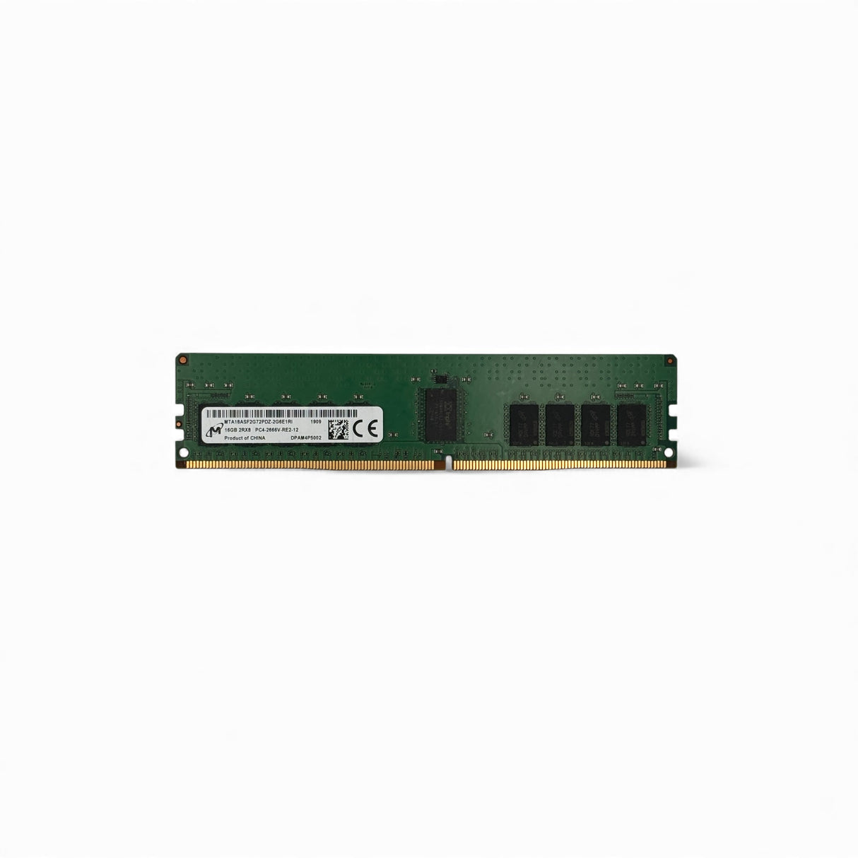 16GB 2Rx8 PC4-2666 Micron MTA18ASF2G72PDZ-2G6E1RI