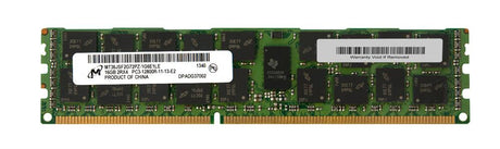 16GB 2Rx4 PC3-12800R DDR3-1600 ECC, Micron, HP, MT36JSF2G72PZ-1G6E1LE, 672612-081