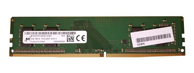 4GB 1Rx16 PC4-2400T NON-ECC UDIMM Hynix HMA851U6AFR6N-UH HP P/N: 854912-001