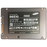 250GB SATA 2.5" SSD 6G Samsung 840 EVO MZ-7TE250 P/N: MZ7TE250HMHP