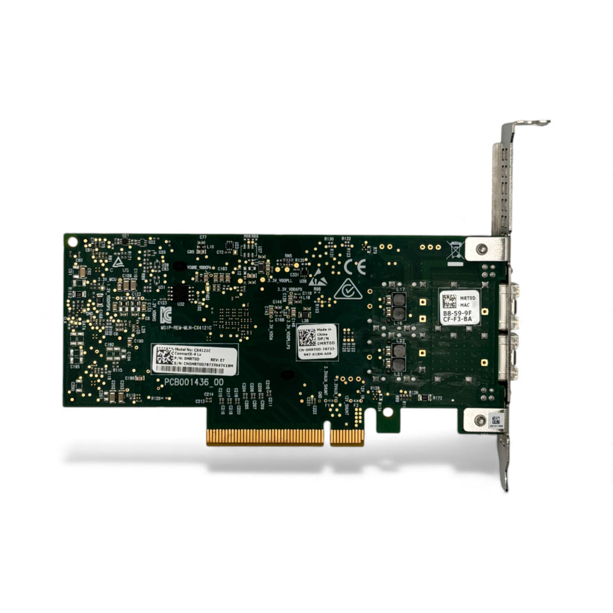 Dell Mellanox ConnectX-4 Lx 25GbE 2-Port SFP28 PCIe P/N: 0MRT0D, MRT0D