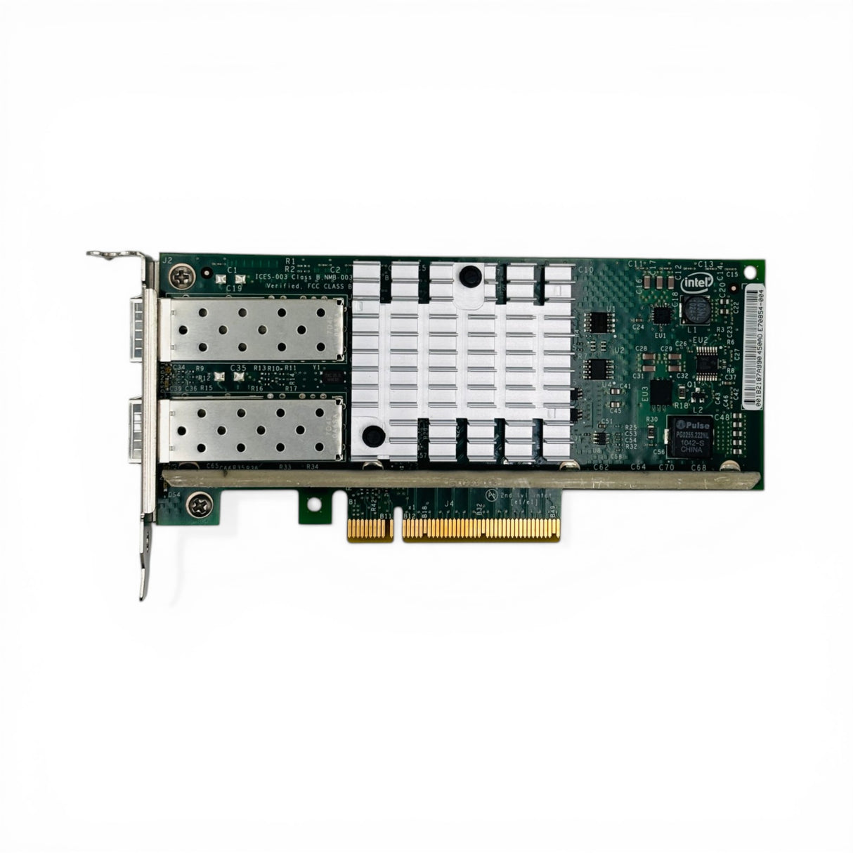 Intel X520-SR2 2x 10Gb/s SFP+ SR Adapter - Low Profile , P/N: E10G42BFSR