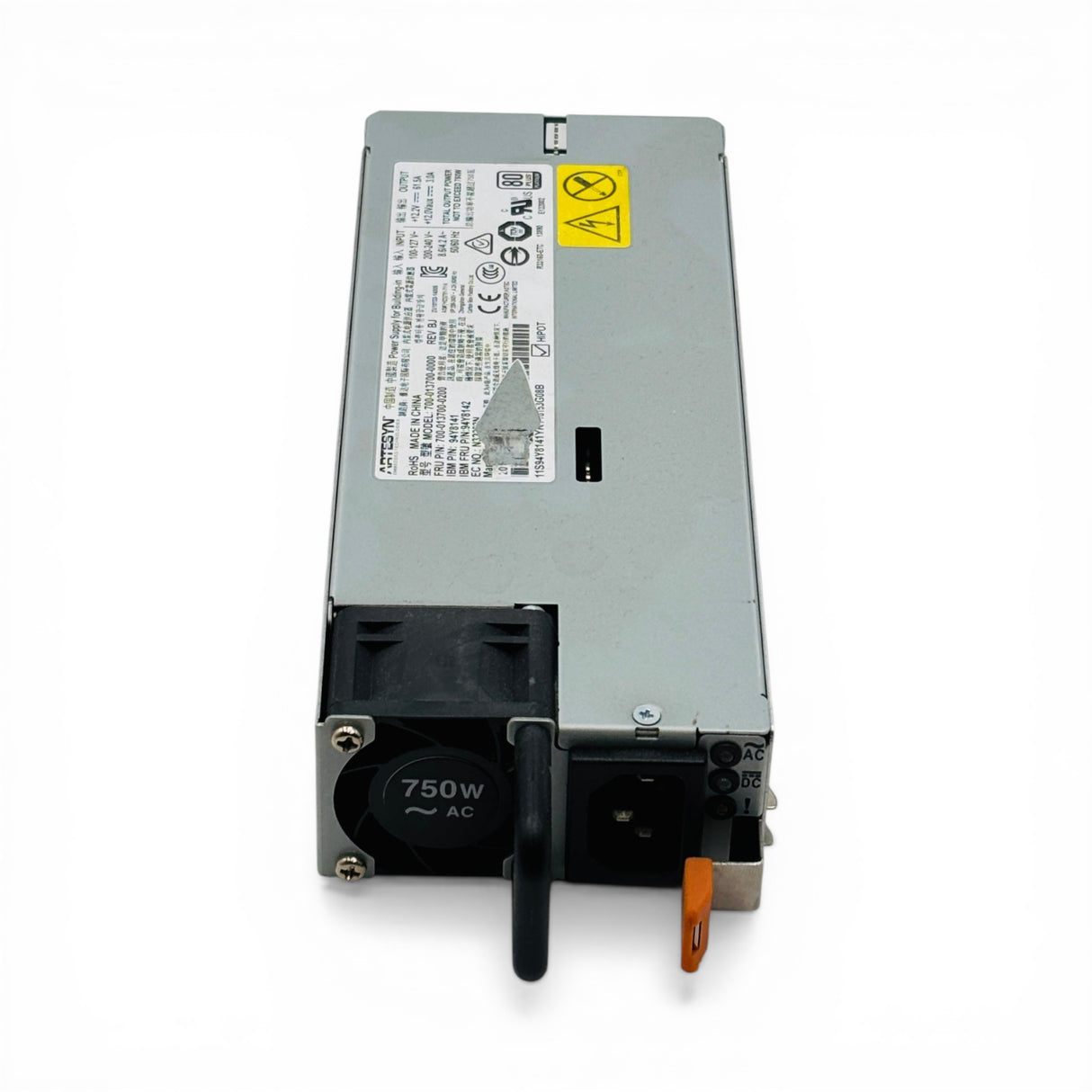 Lenovo 750W Hot-Swap 80 Plus Platinum P/N: 94Y8141