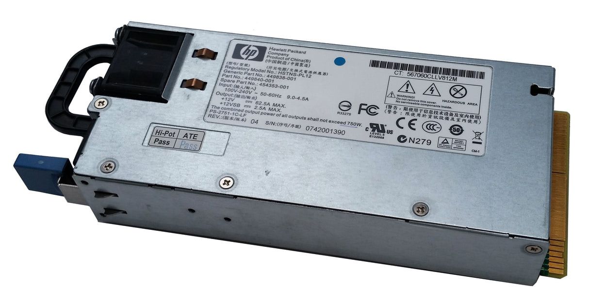 HP PSU 750W HSTNS-PL12