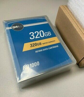 320GB Dell PowerVault RD1000 DATA Cartridge Dell P/N: PV038, 0PV038