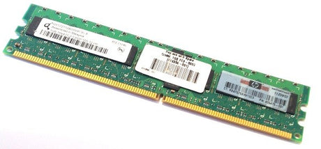 1GB 1Rx4 PC2-5300P DDR2-667 ECC, Qimonda, HP