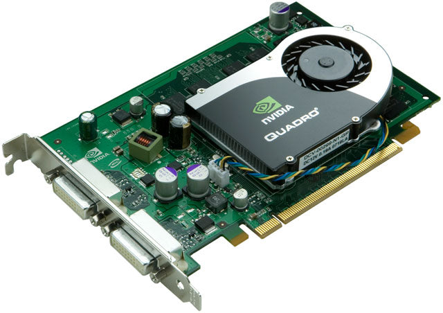 NVIDIA Quadro FX 570 PCI-E X16 256MB GDDR3, 2 x DVI-I