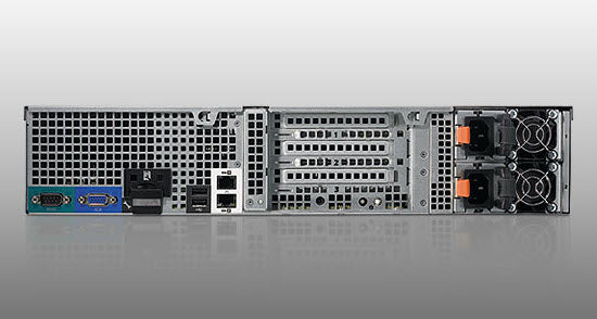 Poweredge R510 Rear View Dell PowerEdge R510 12x 3.5