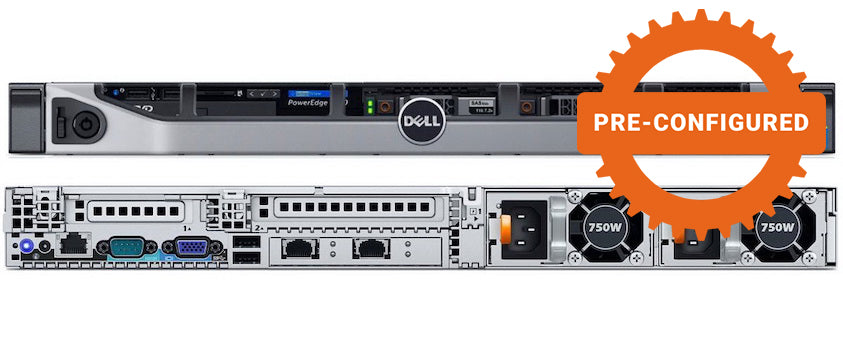 Dell PowerEdge R630 8x 2.5" - 32Core/64Thread, 256GB DDR4 RAM, H730, 2x PSU