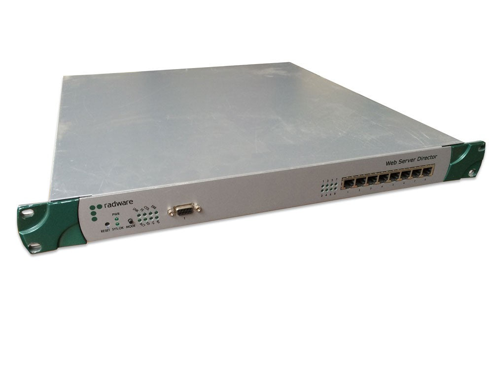 Radware WSD Pro+ Web Server Director 64M 8 Port 10 100 Switch