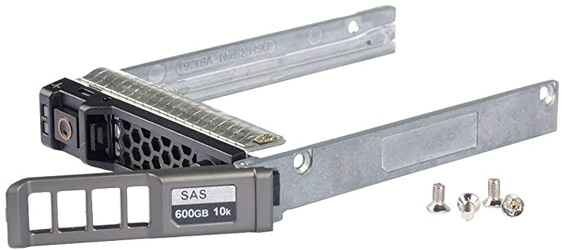 Dell SAS/SATA 2.5" Hard Drive Caddy Tray For Compellent Incl 4 screws P/N: 07D4F6 7D4F6