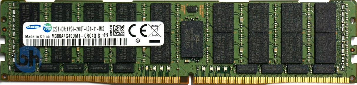 32GB 4DRx4 PC4-2400T Samsung M386A4G40DM1-CRC4Q