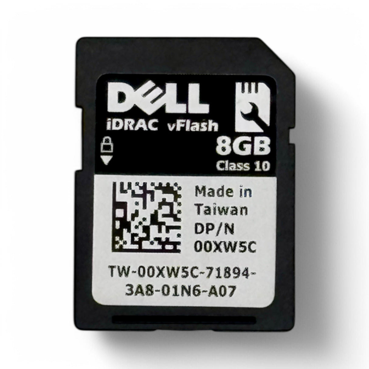 Dell 8GB iDRAC6 iDRAC7 iDRAC8 vFlash SD Card P/N: 0XW5C, 00XW5C