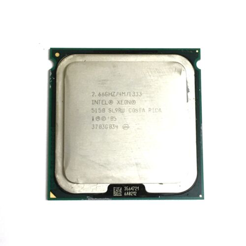 Intel Xeon 5150 - P/N: SL9RU, SLABM, SLAGA