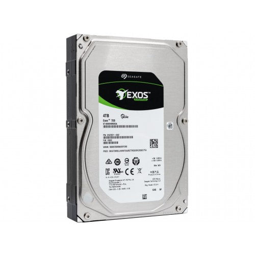 4TB 7.2k SATA 512e 12G 3.5" Seagate Exos 7e10 ST4000NM001B P/N: 2TF200-001