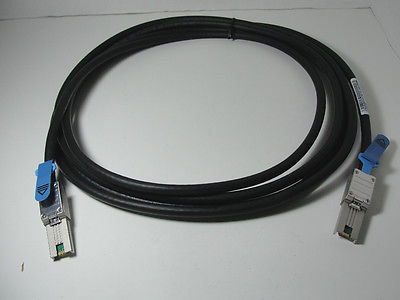 Dell SAS cable SFF-8088 - SFF-8088 (External mini SAS to External mini SAS), 3 Meter P/N: U651D, 0U651D