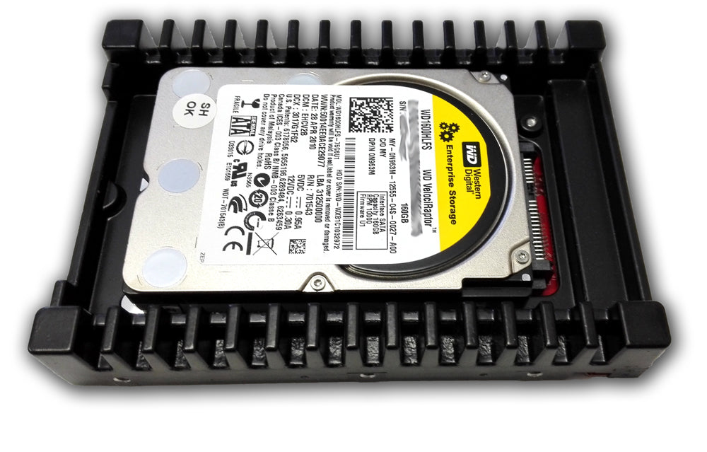 160GB 10K SATA 2.5" HDD DP 3G Dell Western Digital P/N: N963M 0N963M WD1600HLFS